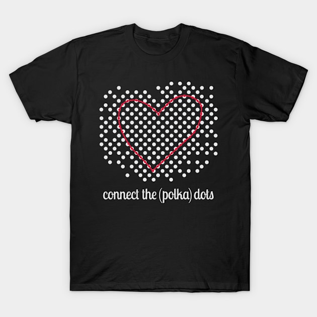 Connect the (polka) Dots T-Shirt by TeodoraSWorkshop